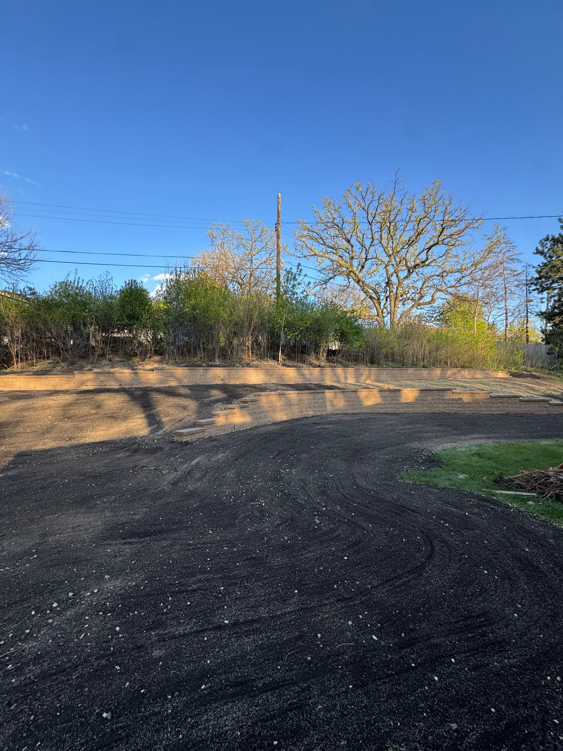 Gallery photos for Failing Slope Wall Rebuilt Right in Golden Valley: Image #3