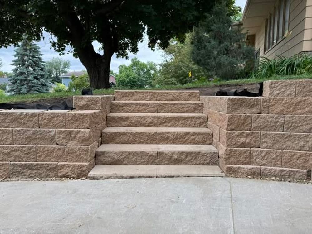 Gallery photos for Elevating Outdoor Spaces with Stone Wall and Stair Design in Saint Anthony: Image #5