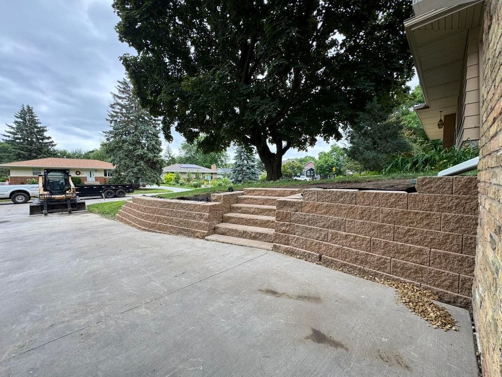 Gallery photos for Elevating Outdoor Spaces with Stone Wall and Stair Design in Saint Anthony: Image #7