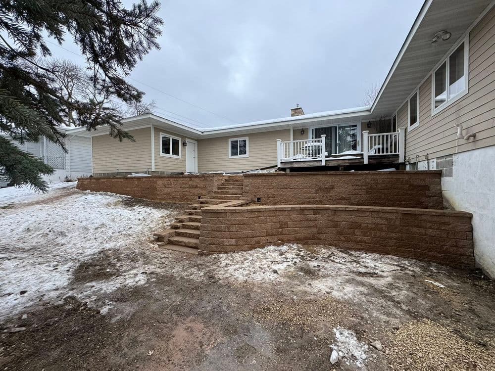 Revamping Outdoor Living with New Retaining Wall in Stillwater image