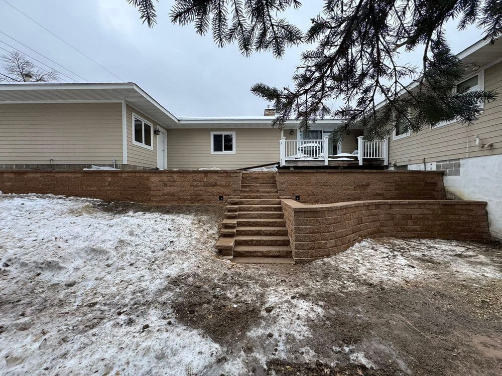 Gallery photos for Revamping Outdoor Living with New Retaining Wall in Stillwater: Image #3