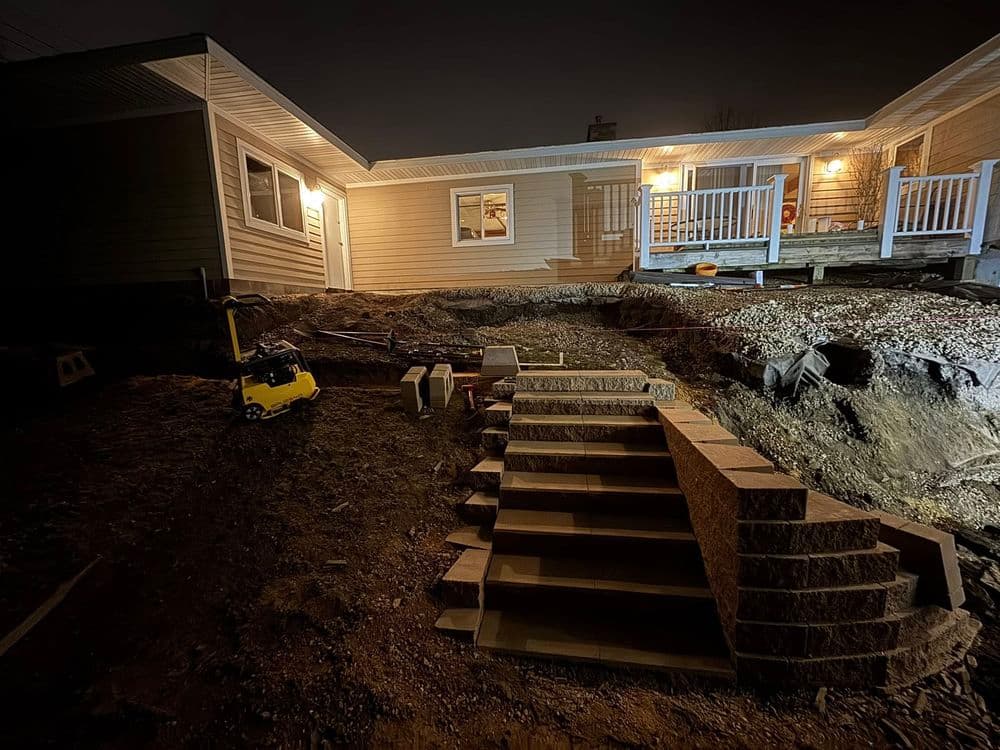 Gallery photos for Revamping Outdoor Living with New Retaining Wall in Stillwater: Image #9