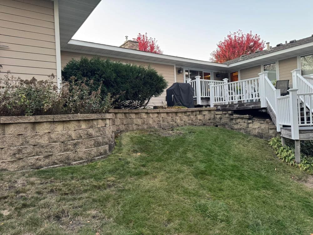 Gallery photos for Revamping Outdoor Living with New Retaining Wall in Stillwater: Image #19