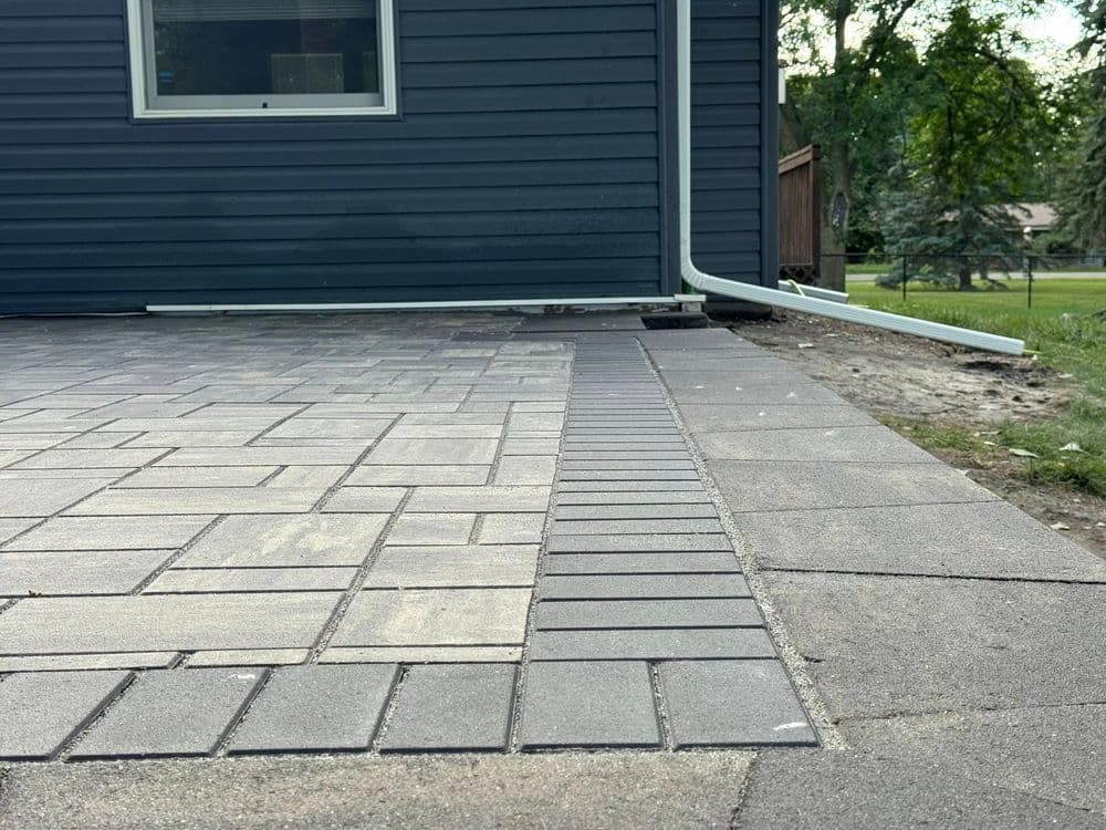 Gallery photos for Raised Paver Patio Completed in Saint Paul MN: Image #2
