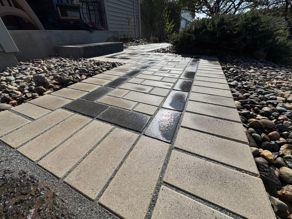 Gallery photos for Stunning Paver Walkway Transformation in Robbinsdale: Image #2